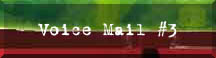 [Voice Mail #3]